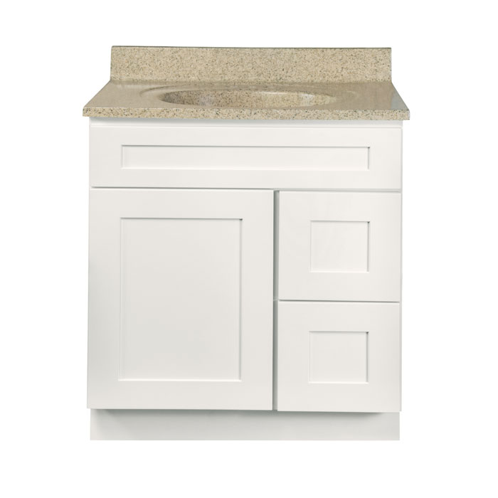 Get all the information you'll need on white bathroom vanities, and get  ready to install a crisp and conveni…