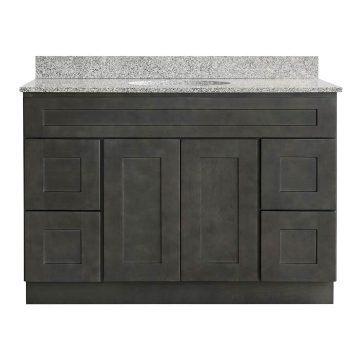 Bathroom Cabinet Vanity Shaker Gray 4821D 