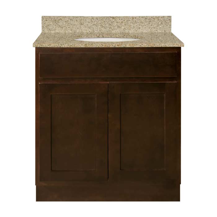 22 Winstead Corner Vanity in Espresso - Base Only