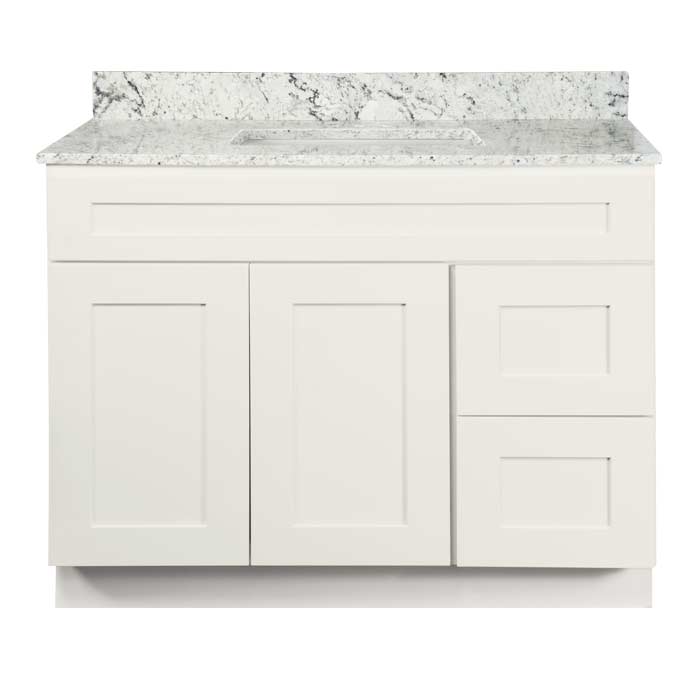 Get all the information you'll need on white bathroom vanities, and get  ready to install a crisp and conveni…