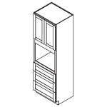 Oven Cabinet Drawing for Assembly Instruction Thumbnail Image