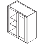 Wall Blind Corner Cabinet Drawing for Assembly Instruction Thumbnail Image
