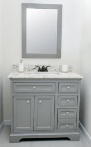 Megan Furniture Vanity and Mirror