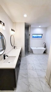 Shaker Gray Bathroom Vanities
