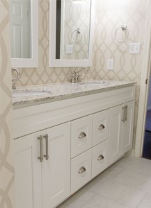 Shaker White Bathroom Vanity